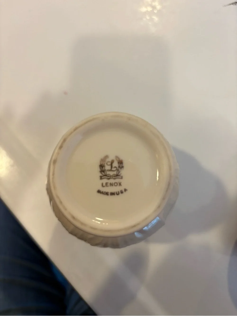 Lenox porcelain bud